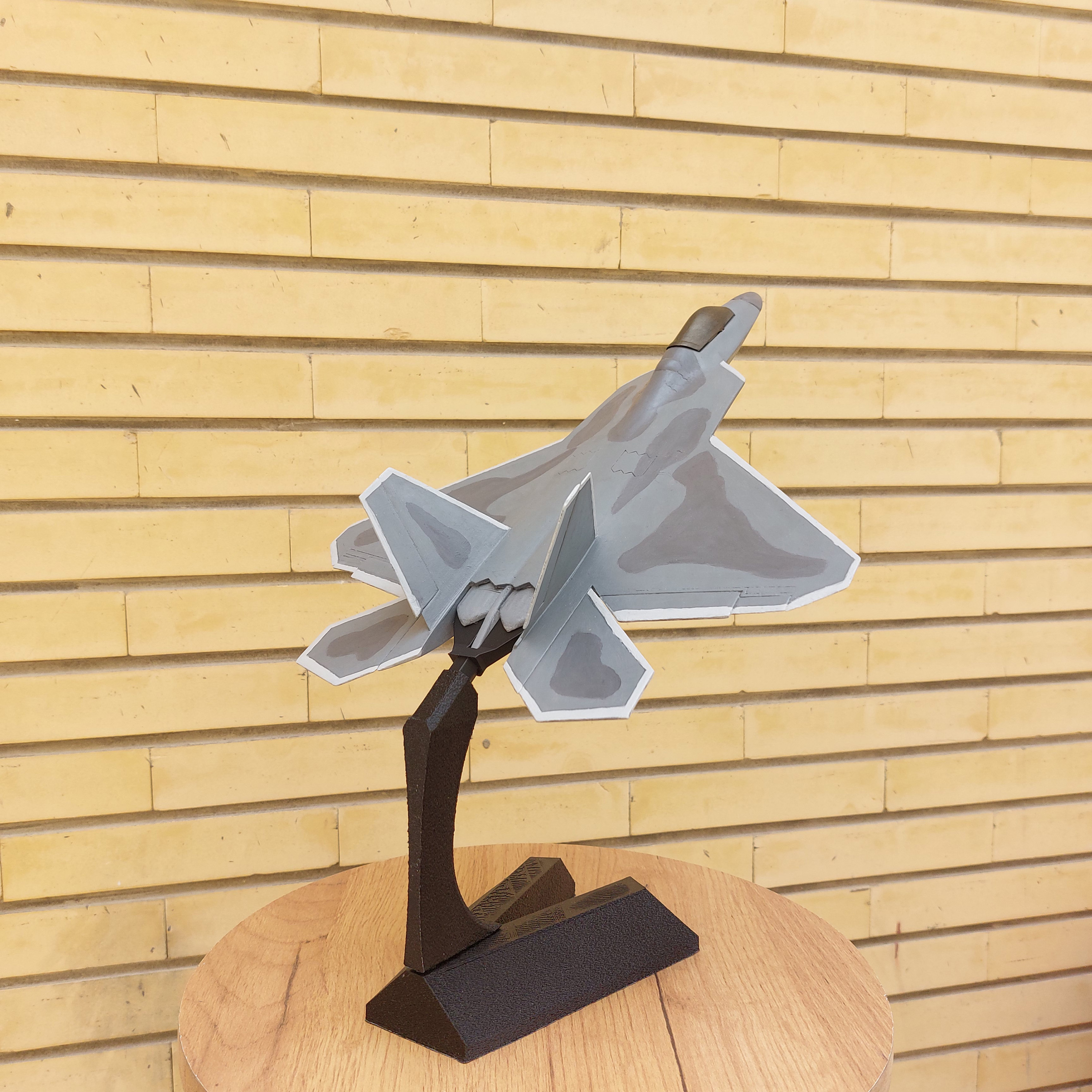 ماکت جت جنگنده اف 22 (F_22 Raptor)