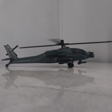 ماکت هلی کوپتر آپاچی (AH_64 apachi)